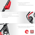 ЗУБР 2000 Вт, ш/с 42 см, сетевая газонокосилка (ГСЦ-42-2000)