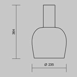 Светильник потолочный Maytoni   MOD414CL-01G