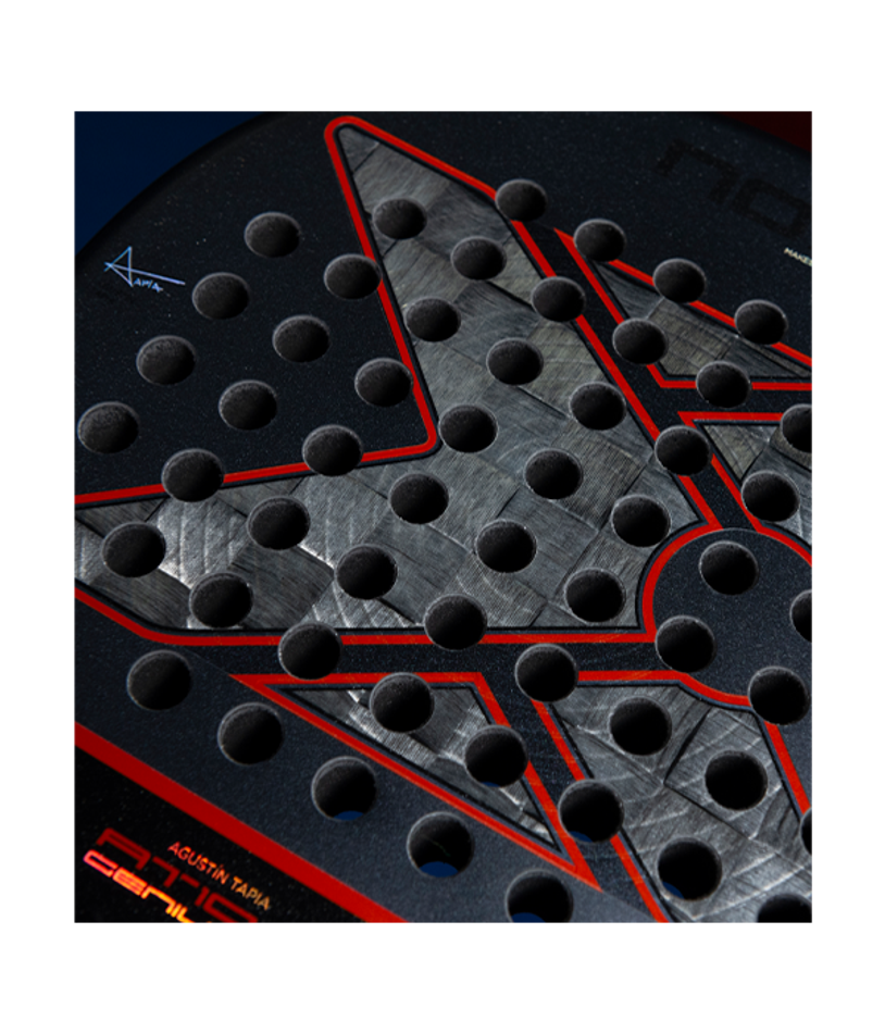 Ракетка NOX AT10 Genius 18K Alum 2025 — контроль и мощность