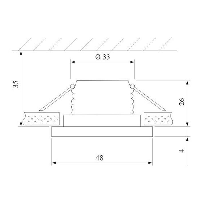 Встраиваемый светодиодный светильник Elektrostandard 15271/LED белый a056026