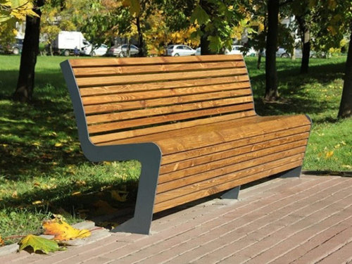 Скамья Лонг (со спинкой)