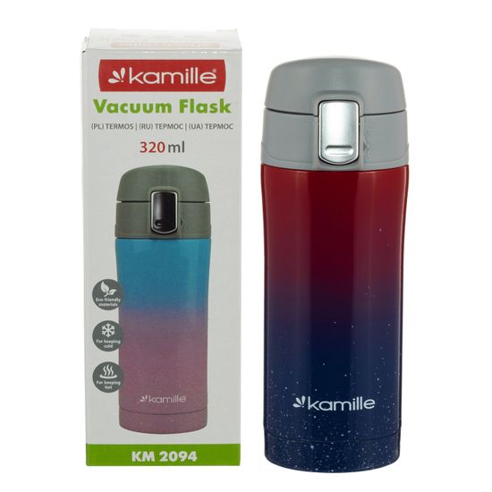 Термокружка 320 мл из нержавеющей стали Kamille KM 2094