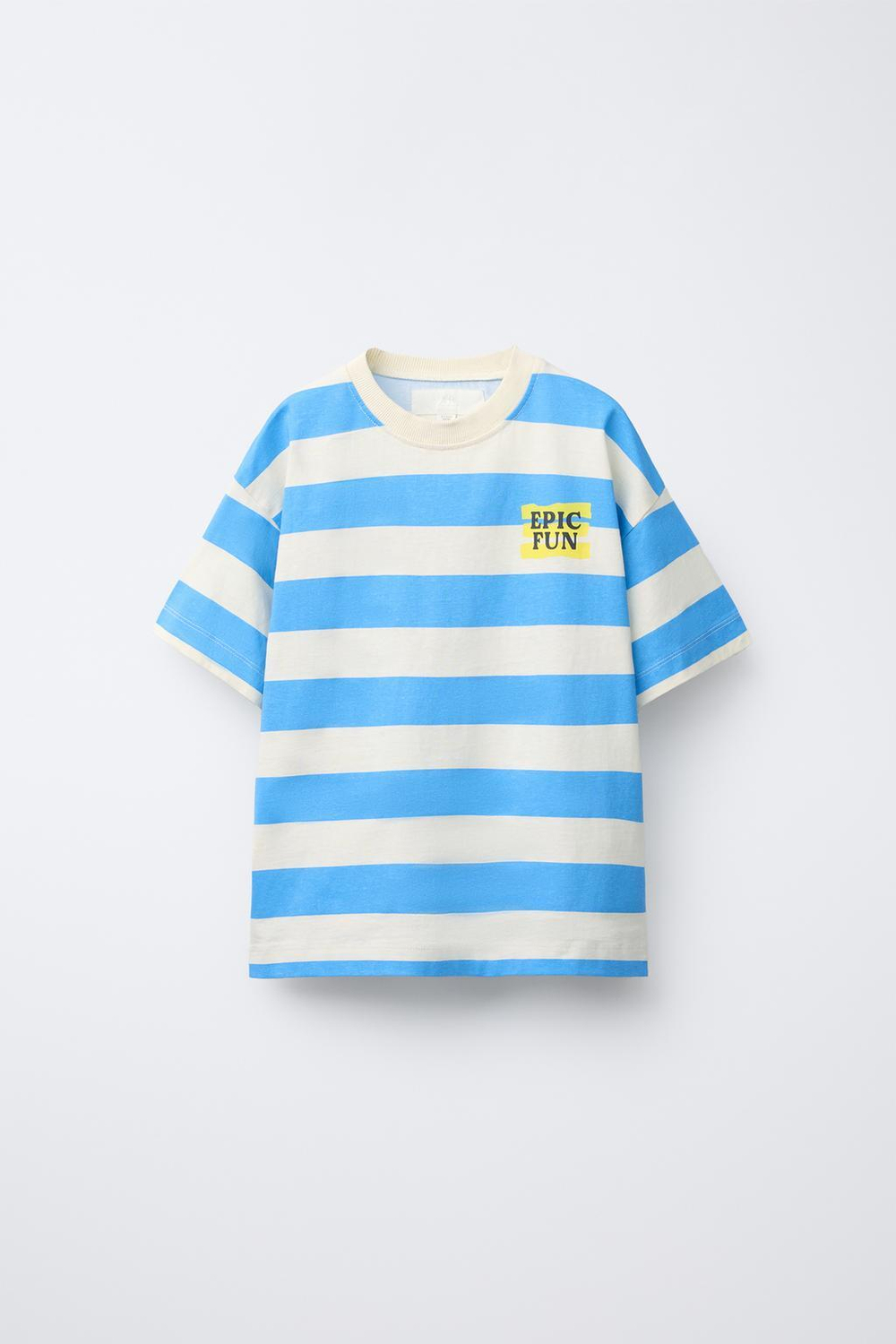 ZARA ФУТБОЛКА В ПОЛОСКУ, РАЗНОЦВЕТНЫЙ