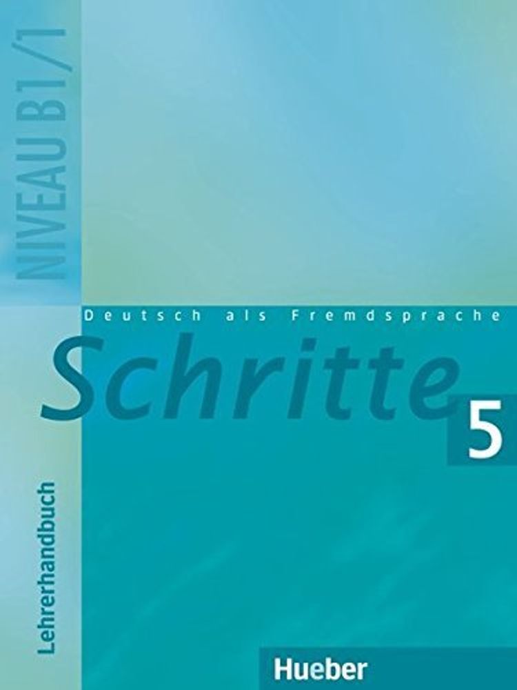 Schritte 5 Lehrerhandbuch