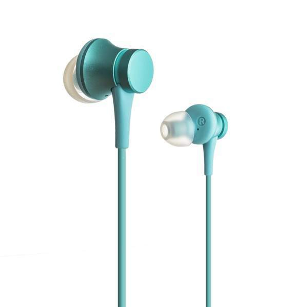 Наушники Xiaomi Mi Refreshed Piston Earphone (Pure version) с микрофоном (ZBW4358TY) Blue Голубые ORIGINAL