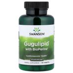 Swanson, Gugulipid® с BioPerine®, стандартизированный, 90 таблеток