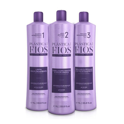 Набор для кератинового выпрямления Plastica Dos Fios Cadiveu Professional, 1L