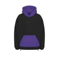 Худи SHADOW Fleece Combo, черн/фиолетовый