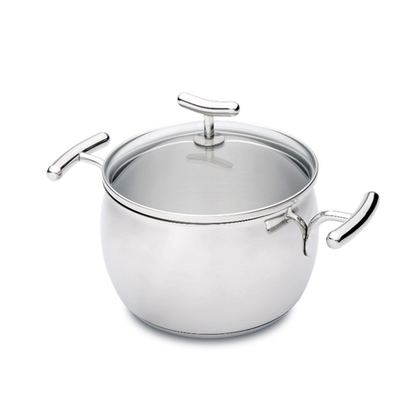 Кастрюля 4.4л 20см Silampos Yumi Glass