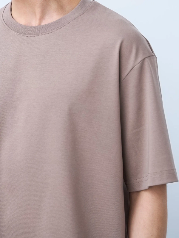 Футболка хард (темно-бежевый) 300 г