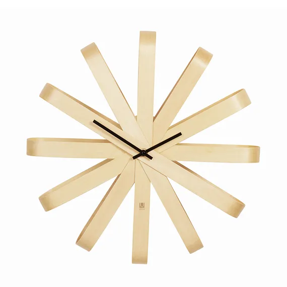 Часы настенные Ribbon Ø51 см дерево