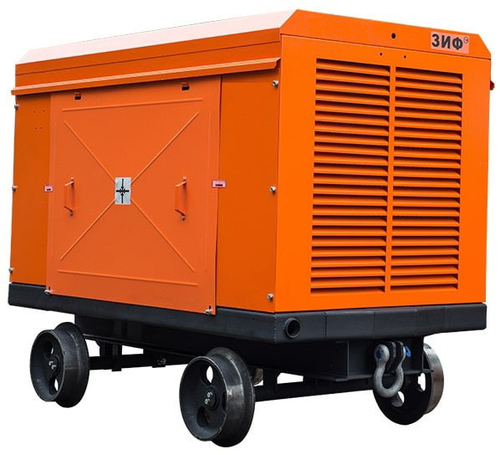 Винтовой компрессор ЗИФ ШВ 25/0,7 (660 В, на скатах)