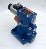 DBW20B2-5X/315YCG24N9K4 - Предохранительный клапан Ду25 с давлением настройки до 315 бар, управление - Y - внешний дренаж с разгрузкой B = открыт с электроуправлением G24