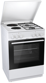 Комбинированная плита Gorenje K6121WG