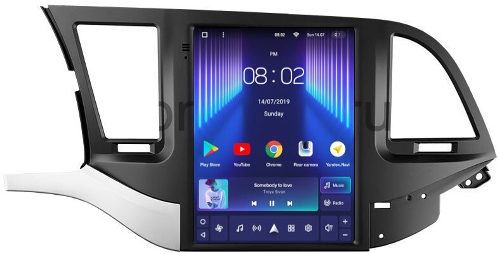 Магнитола для Hyundai Elantra 2016-2018 - Teyes TPRO 2 экран 9.7" в стиле "Тесла" на Android 10, ТОП процессор, 4G SIM-слот