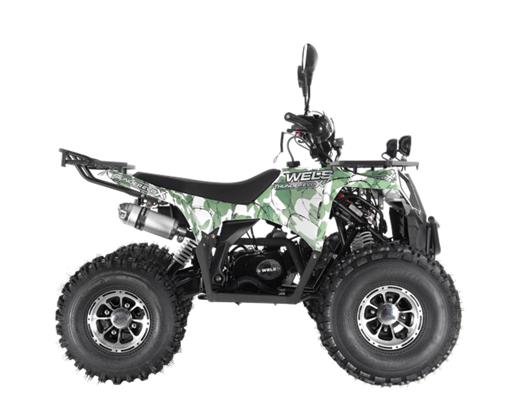 Квадроцикл Wels Thunder EVO-ST 125 куб/см 10 л.с колеса 8" цвет Камуфляж