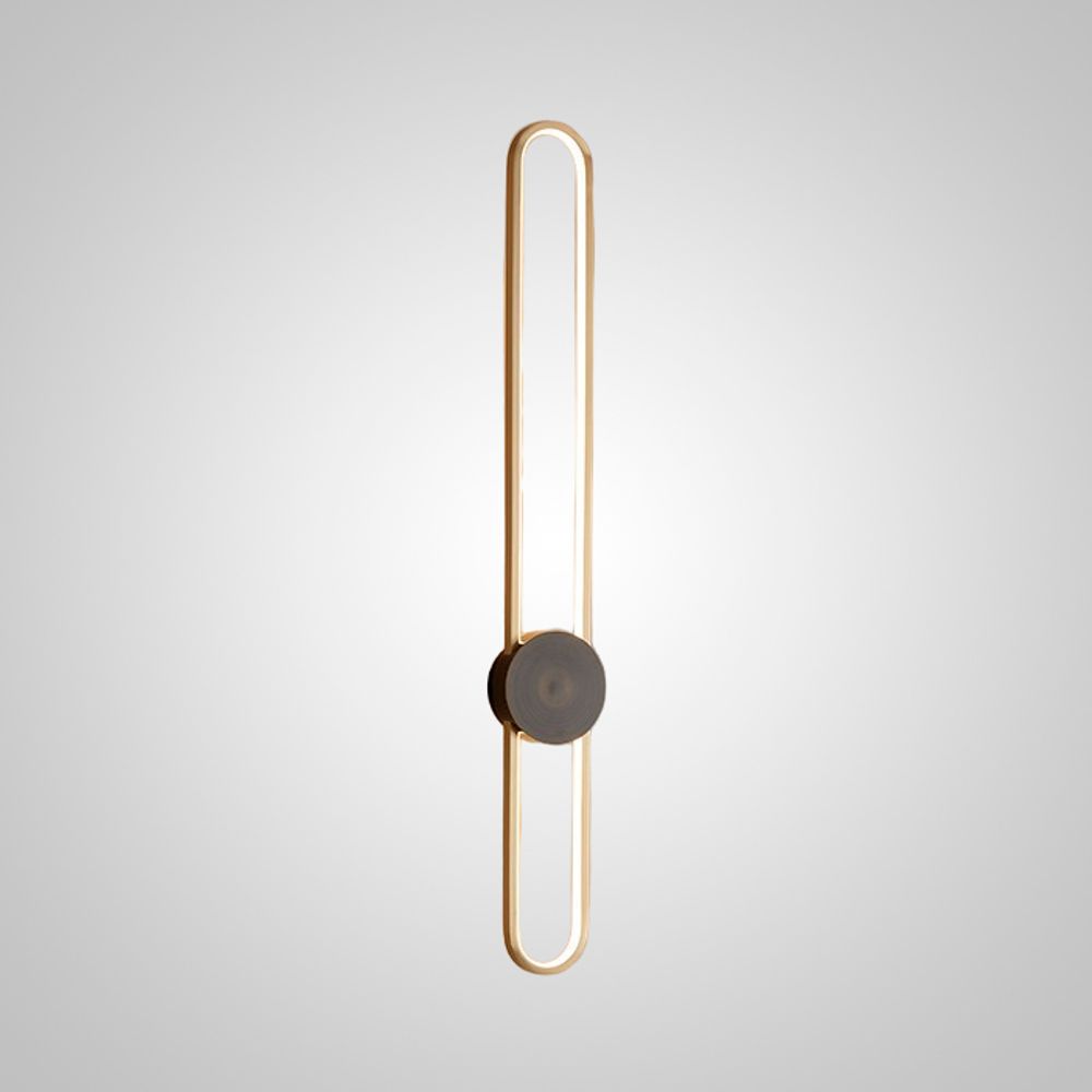 Настенный Светильник Heidy L H90 Brass Black By Imperiumloft