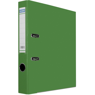 Папка-регистратор KUVERT А4, ширина корешка 50 мм, зеленая