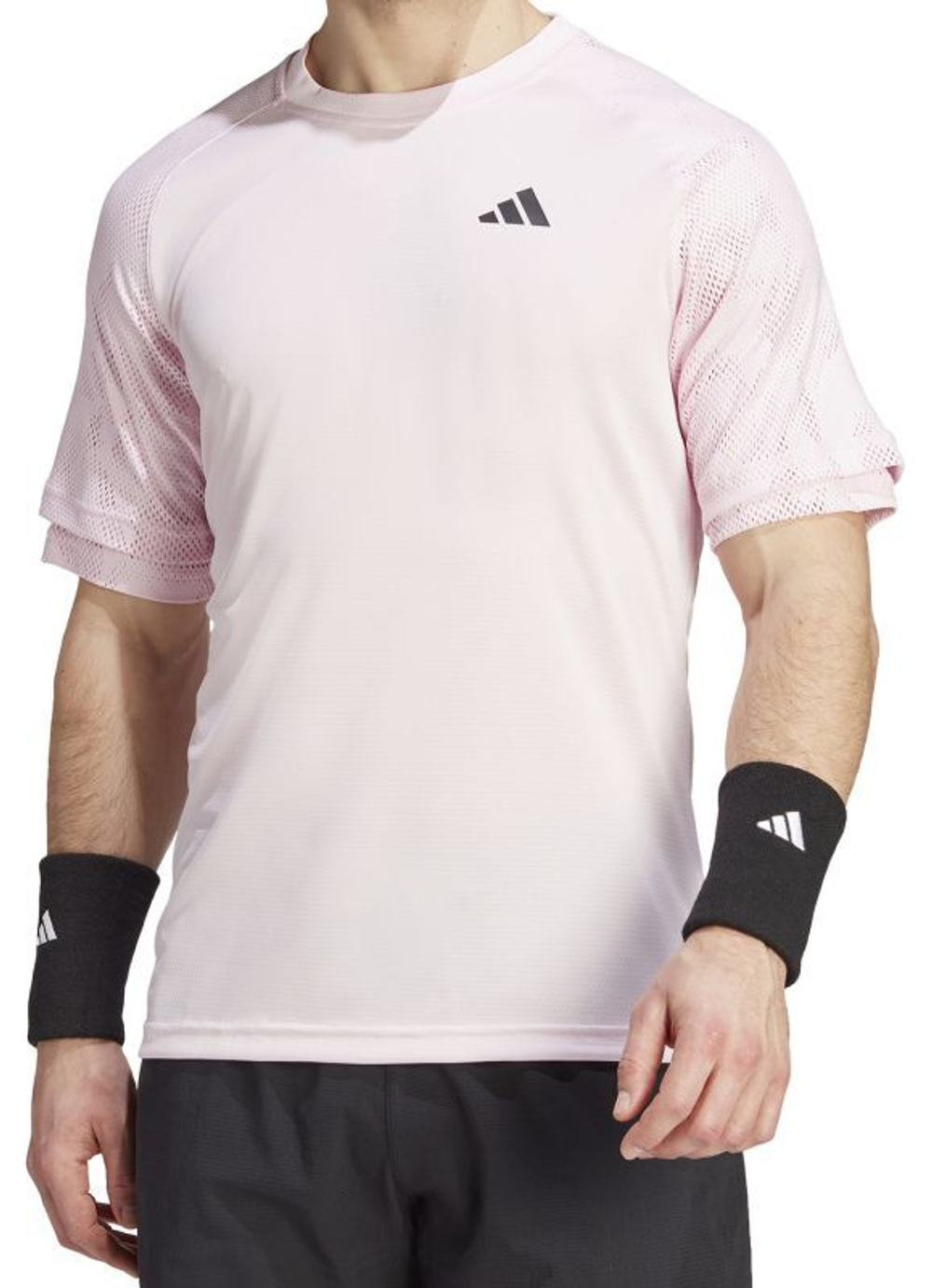 Теннисная футболка Adidas Melbourne Ergo Tennis Heat.Rdy Reglan T-Shirt - Pink