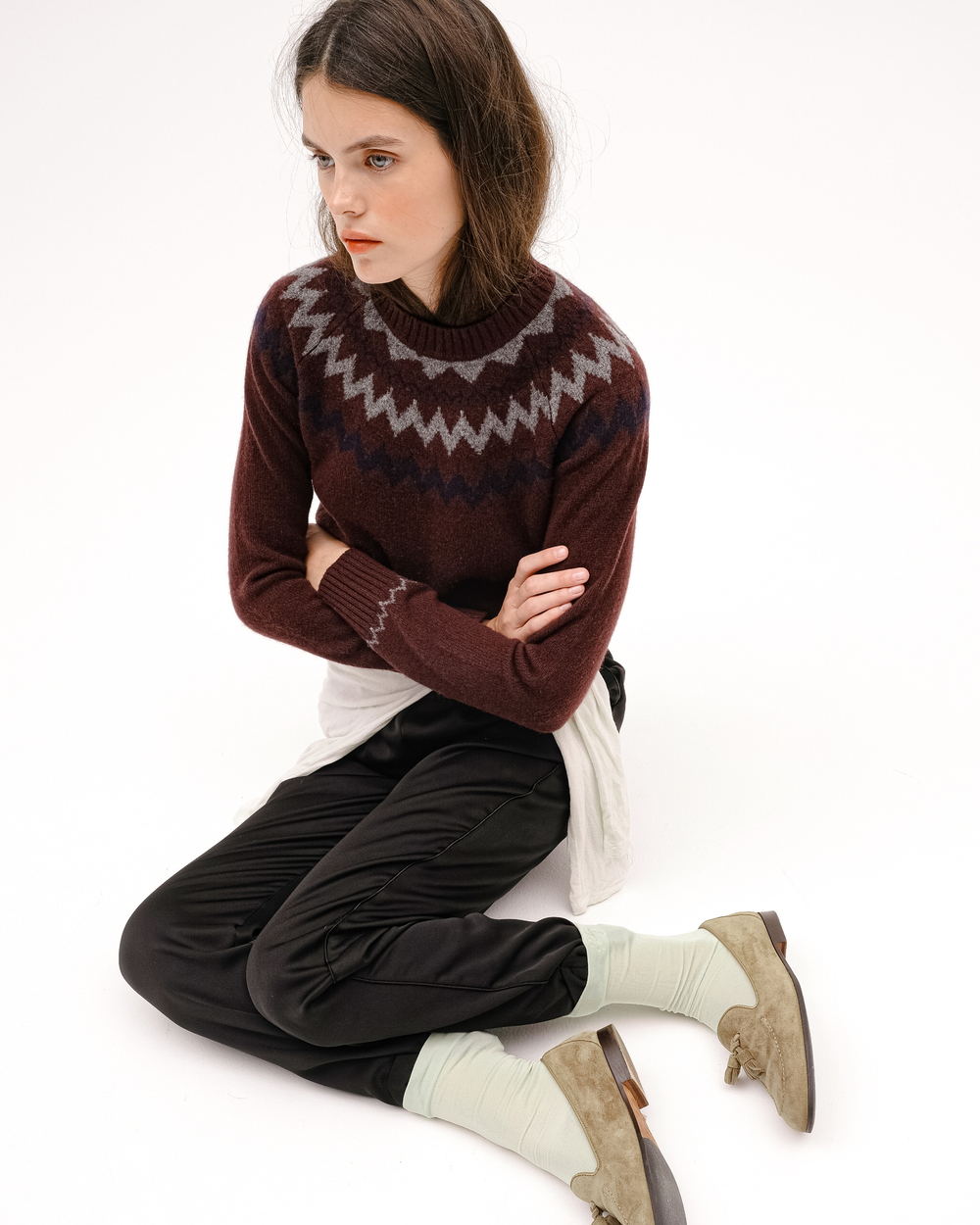 Носки с добавлением шелка Отдых в каюте