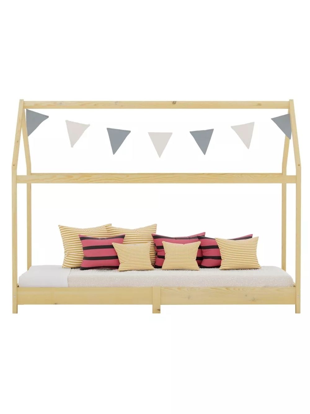 Кровать домик односпальная 90х190 Cozy