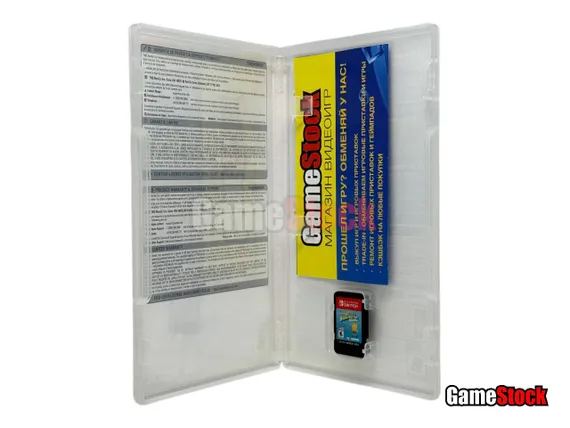 Губка Боб / SpongeBob SquarePants: Battle For Bikini Bottom Rehydrated (Nintendo Switch, Русские субтитры, Б/У)