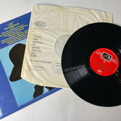 Винтажная виниловая пластинка LP Джон Барбиролли Sir John Barbirolli ,J.B.'Sir John Barbirolli Conducts (Англия 1972)
