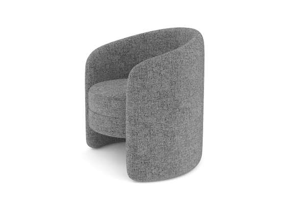 Кресло Ellipse E7.4 (серый, рогожка)