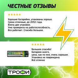 Батарейки Трофи LR6-12S ENERGY Alkaline