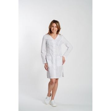 Халат женский H020A (тиси/белый 0)