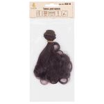 Трессы для кукол 15 см, 100 см, 25 г, 14 т.каштановый, HobbyBe HAR-10