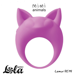 Фиолетовое эрекционное кольцо Lemur Remi