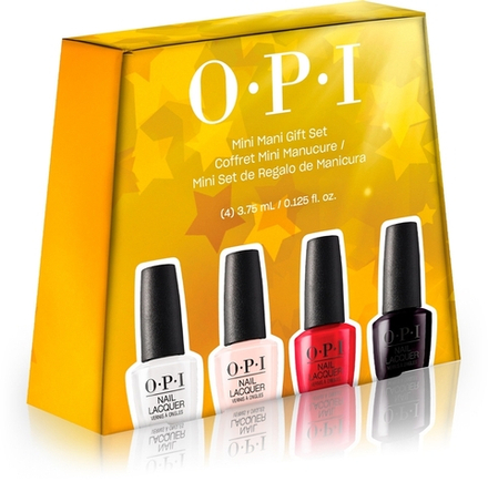 OPI Wicked Nail Lacquer - подарочная мини-коробка для ногтей, 4× 3,75 ml