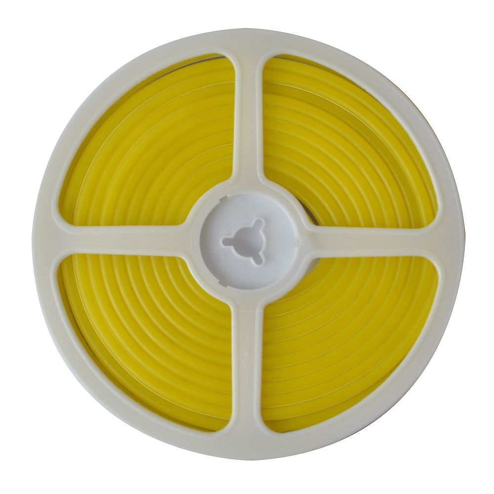 ULS-N01-2835-120LED-m-6mm-IP67-DC12V-9W-m-5M-YELLOW Гибкая светодиодная лента. NEON. Катушка 5м. в блистере. Желтый свет. ТМ Uniel