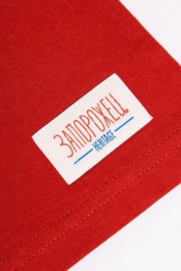 Футболка ЗАПОРОЖЕЦ х СКЕЙТ МУЗЕЙ СССР Lider (Красный (Chili Peper)