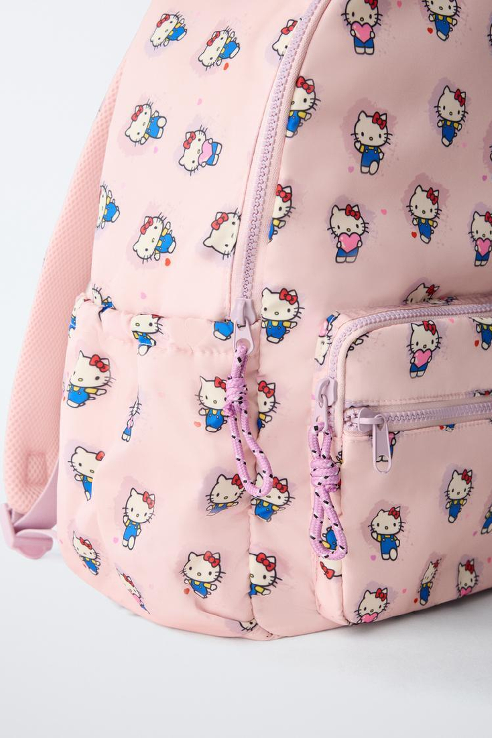 ZARA ШКОЛЬНЫЙ РЮКЗАК HELLO KITTY © SANRIO, ЭКРЮ