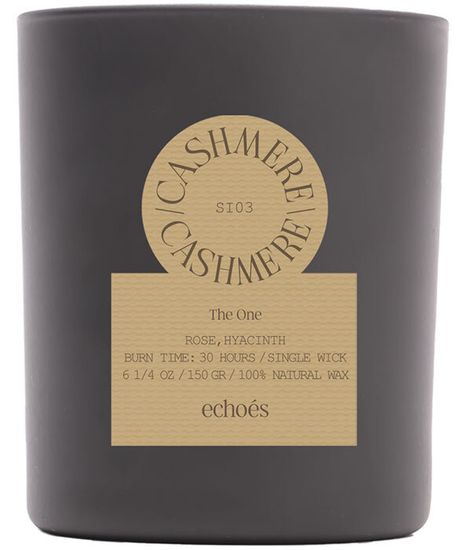 Cashmere, свеча The ONE collection, Echoes