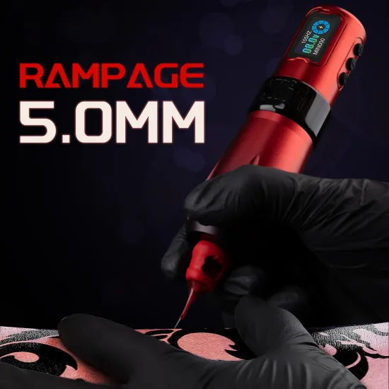 INKIN Rampage 5.0 by Ez Tattoo - беспроводная тату машинка I'Kin (INKin)