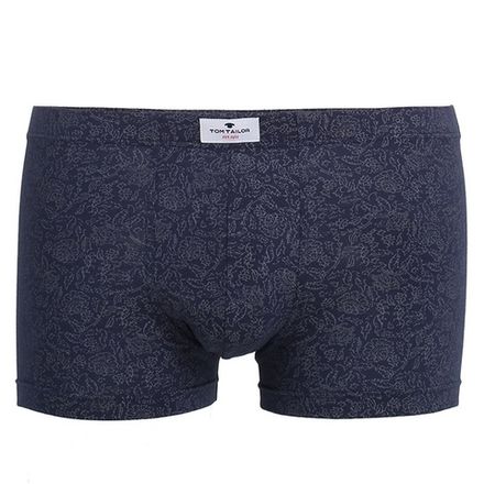 Мужские трусы боксеры темно-синие с узором Tom Tailor 070267/5646 8433