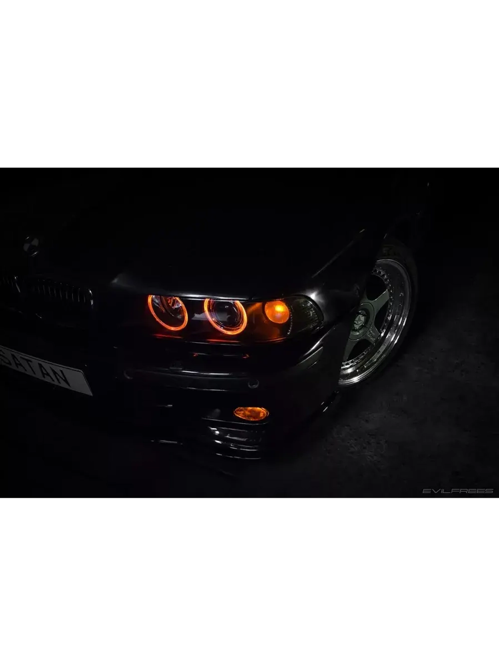 Ангельские глазки BMW E39 E36 E46 E38 ( Янтарные )