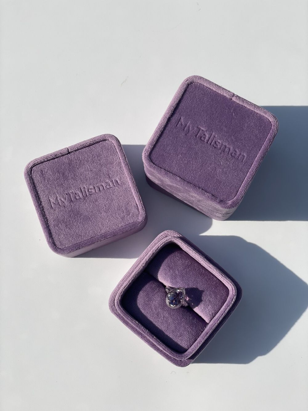 Футляр бархатный, 11 оттенков