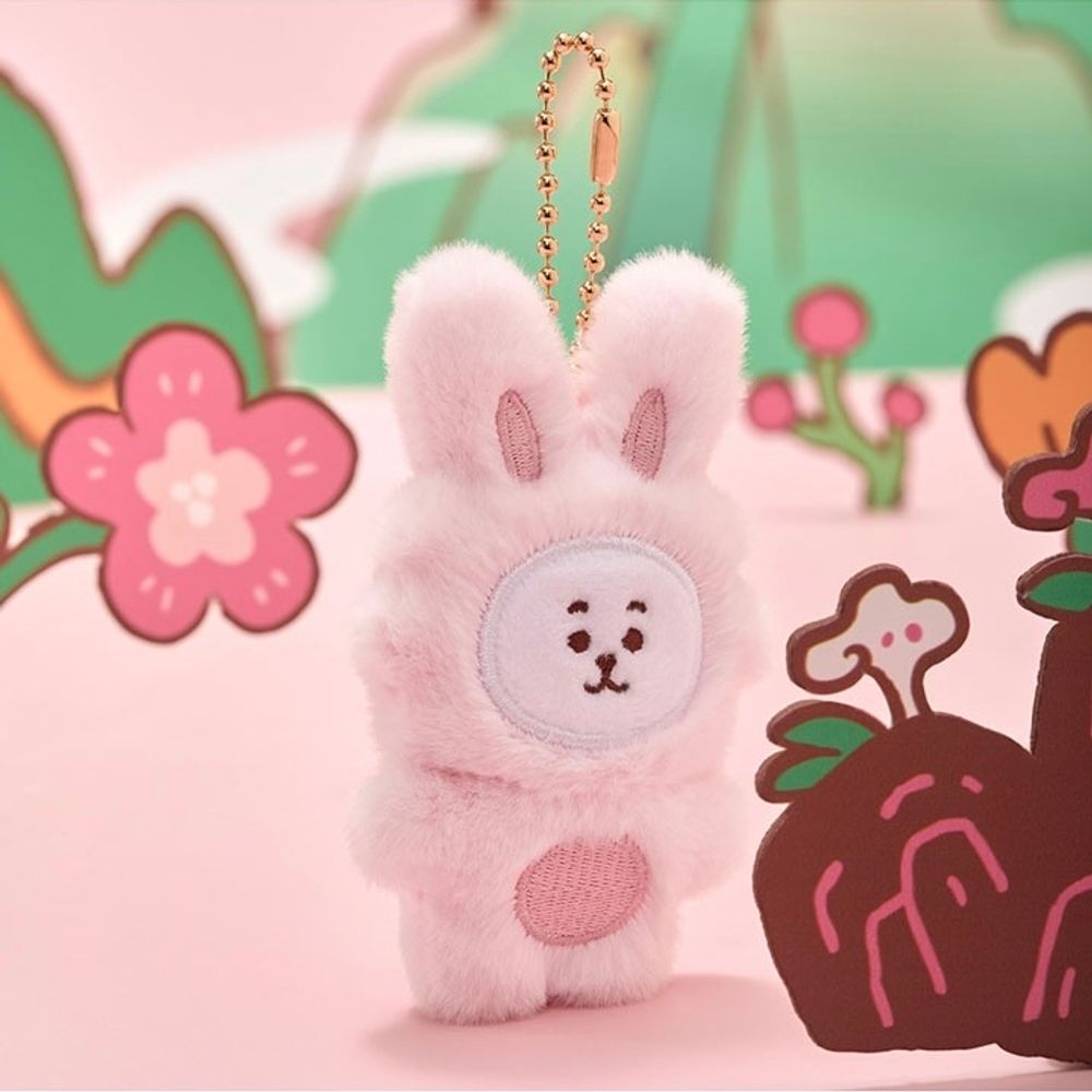 Брелок BT21 - RJ Flat Plush Keyring K-TOKKI