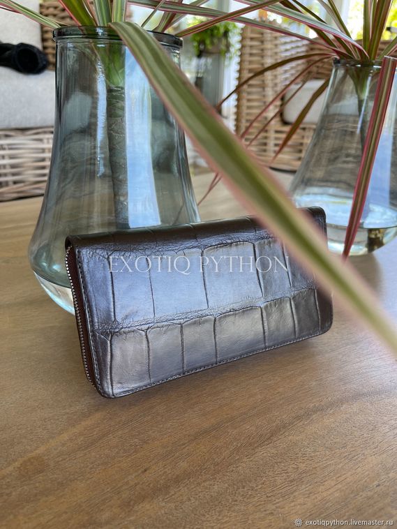 Кошелёк из кожи крокодила WA-159
