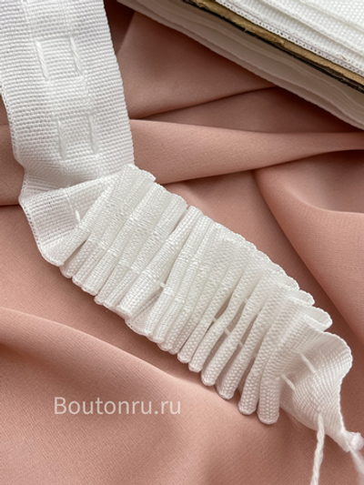 Шторная лента с петлями 29 мм