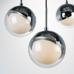 815514 Люстра DAFNE 1х5W(led) G9 ХРОМ/ПРОЗРАЧНЫЙ