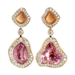 Серьги со Шпинелью и Бриллиантами, E0033-25/1