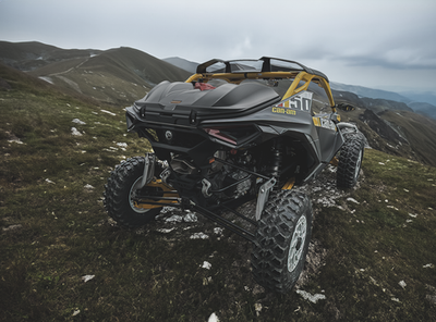 Канистра топливная Tesseract для BRP Can-Am Maverick R 2024, 15 л ЧЕРНАЯ