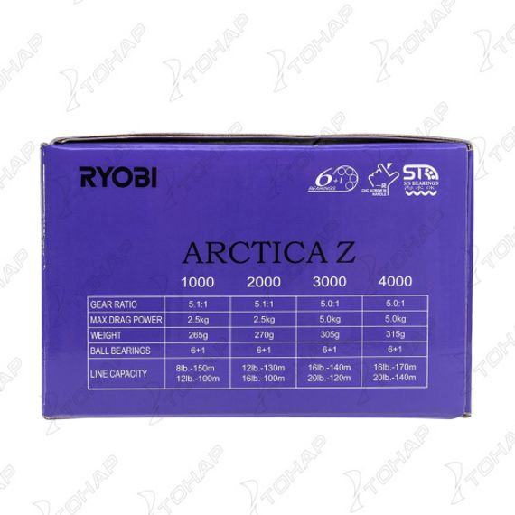 Катушка Arctica Z 8000 Ryobi
