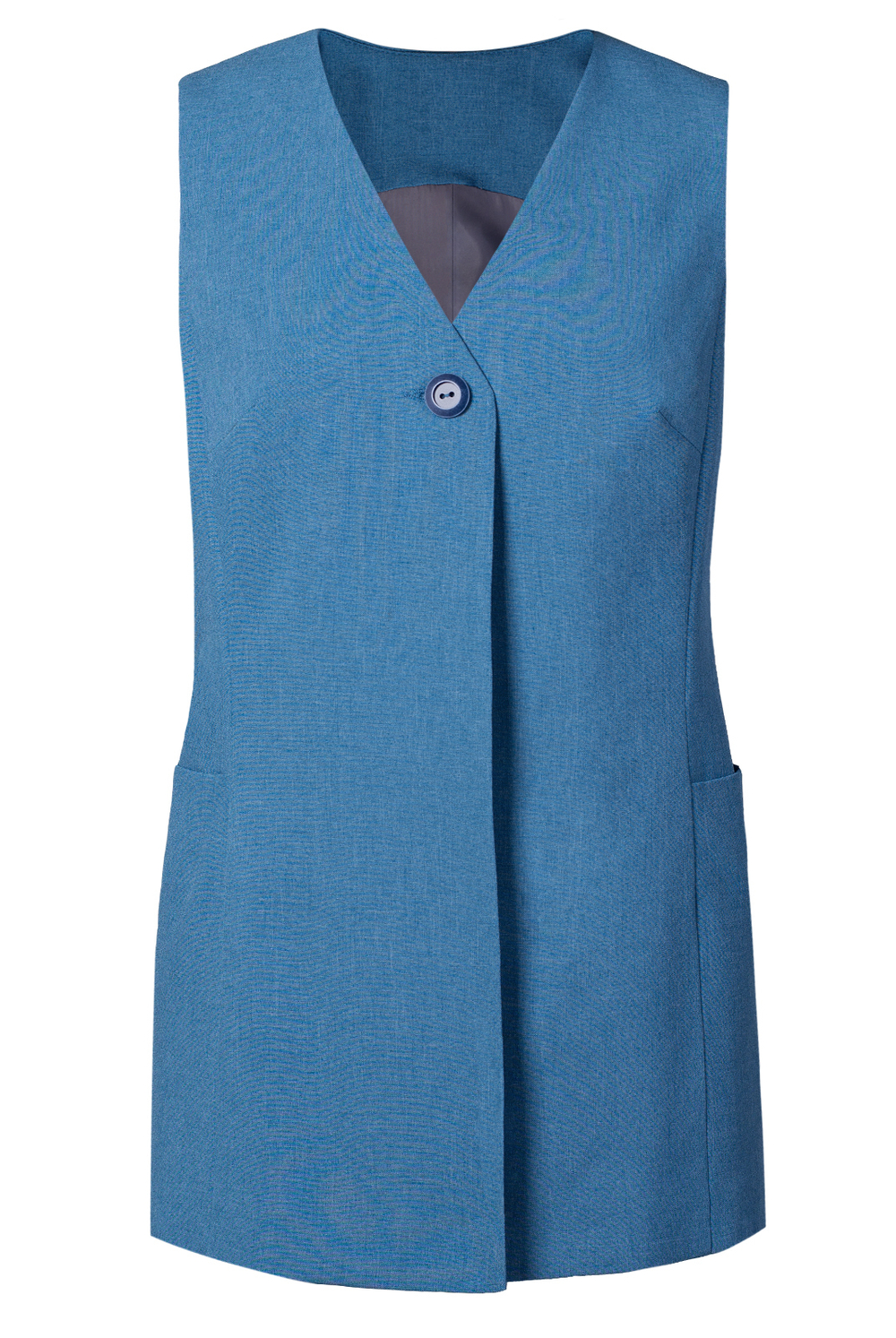 Жилет женский 2980АЕ, Деним #38Ден062980АЕ