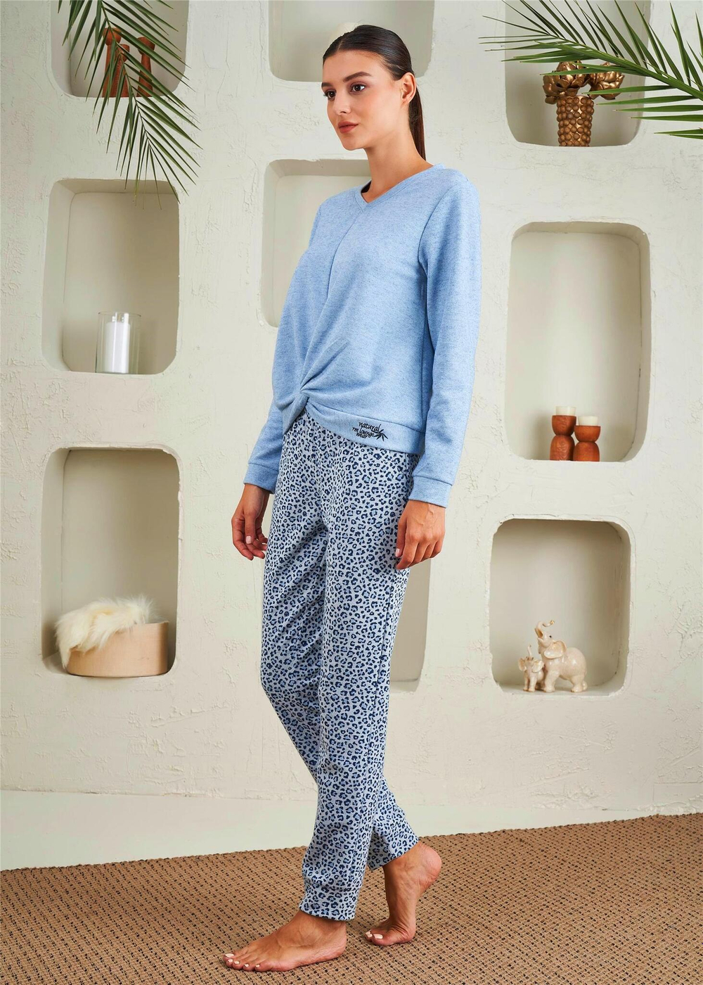 RELAX MODE - Женская пижама с брюками - 10557